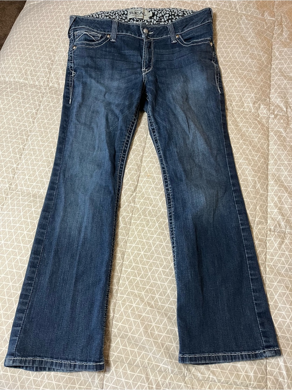 Ariat Women's Dark Blue Bootcut Jeans